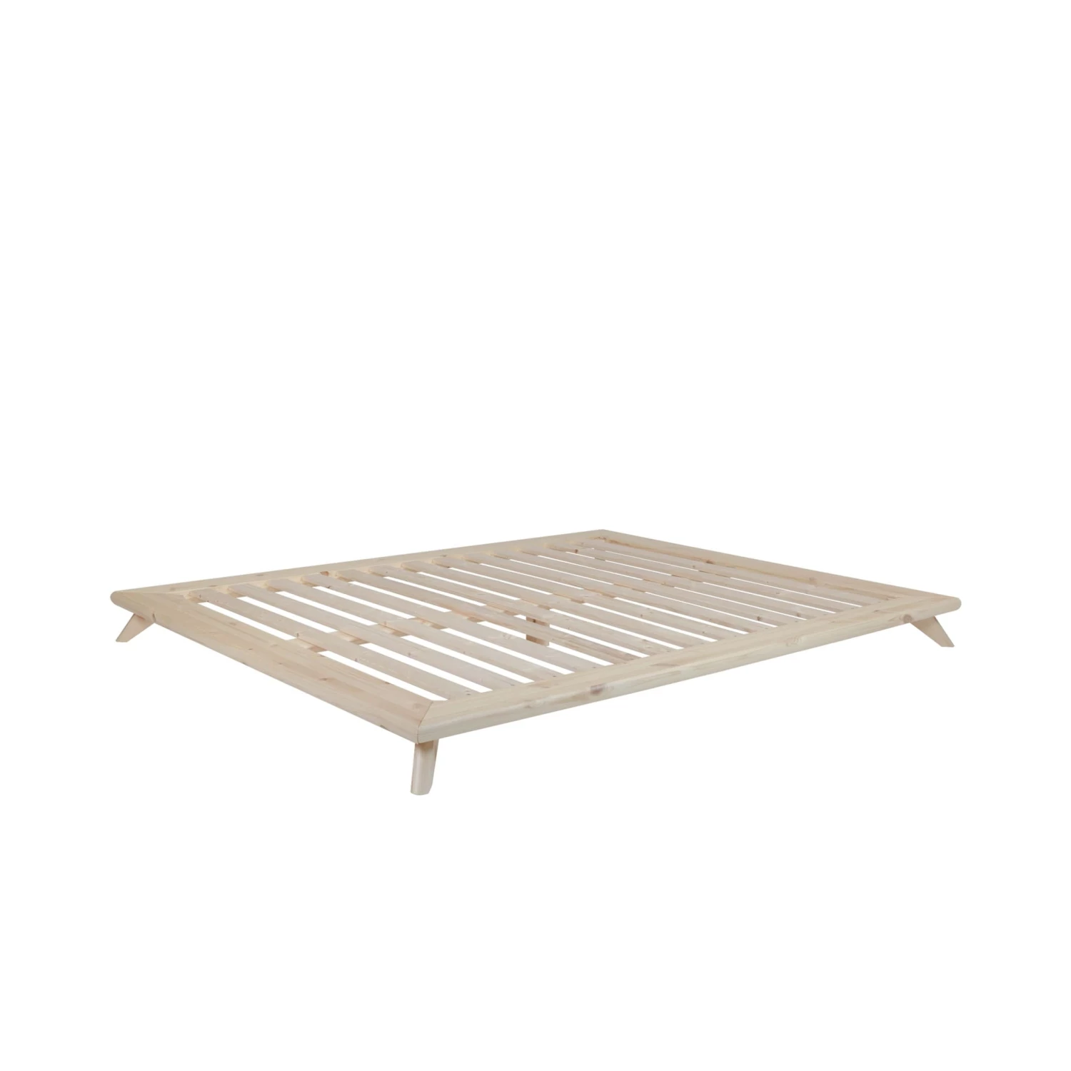 Ensemble Lit Futon Senza Naturel + Matelas écru 180x200 4 Ensemble Lit Futon Senza Naturel + Matelas écru 180x200 – Image 2