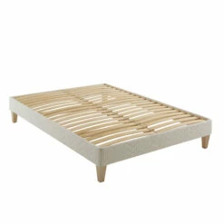 Ensemble Matelas Naturel Latex Naturel, Sommier, Pieds Et Tête De Lit Aube 700 - SOMEO 24 Ensemble Matelas Naturel Latex Naturel, Sommier, Pieds Et Tête De Lit Aube 700 - SOMEO -Doublures De Lit Soldes 2024 sommier aube 140x190 3 4 fond blanc 1 8