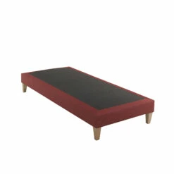 Ensemble Matelas 100% Latex, Sommier Et Pieds Crépuscule 600 - SOMEO -Doublures De Lit Soldes 2024 sommier crepuscule 90x200 3 4 fond blanc 1 2
