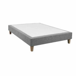 Sommier Ressorts Ensachés Gris Moyen Chiné