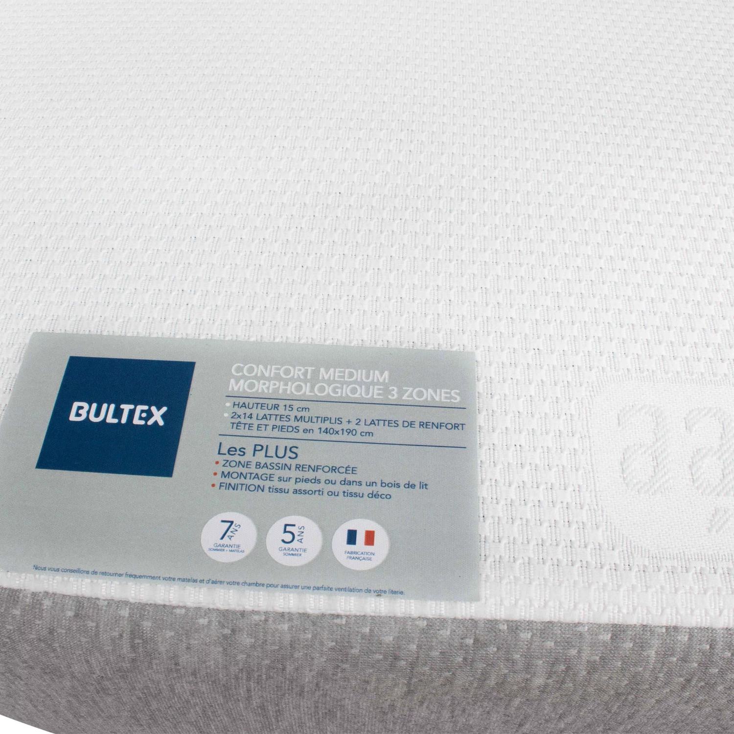 Sommier Demi-corbeille Pour Lit Louis XV Bultex Déco Gris 7 Sommier Demi-corbeille Pour Lit Louis XV Bultex Déco Gris – Image 5