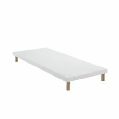 Sommier Extra-plat Tapissier Blanc 7 Cm Étoile - SOMEO 8 Sommier Extra-plat Tapissier Blanc 7 Cm Étoile - SOMEO -Doublures De Lit Soldes 2024 sommier extra plat 90x 3 4 fond blanc