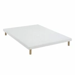 Sommier Extra-plat Tapissier Blanc 7 Cm Étoile - SOMEO