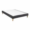 Sommier Déco Someo Gris Charcoal 2 Sommier Déco Someo Gris Charcoal -Doublures De Lit Soldes 2024 sommier gris charcoal 1