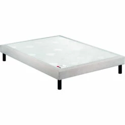 Sommier Epeda Confort Médium Chenillé Lin 18 Cm NATURE