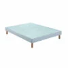 Sommier Déco Merinos Sable 15 Cm Avec Pieds -Doublures De Lit Soldes 2024 sommier pencil sable fond blanc 1