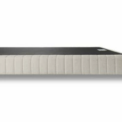 Sommier Tapissier Simmons F1rst Gris 17 Cm -Doublures De Lit Soldes 2024 sommier simmons first zoom profil fond blanc