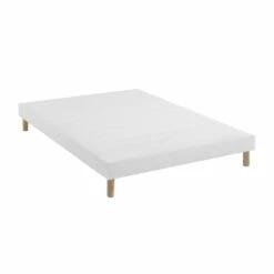 Ensemble Matelas Ressorts, Sommier Lune Et Pieds Rêve 400 - SOMEO 23 Ensemble Matelas Ressorts, Sommier Lune Et Pieds Rêve 400 - SOMEO -Doublures De Lit Soldes 2024 sommier tapissier niagara 140x 3 4 fond blanc 22