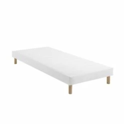 Ensemble Matelas Mousse, Sommier Lune Et Pieds Aurore 400 - SOMEO 29 Ensemble Matelas Mousse, Sommier Lune Et Pieds Aurore 400 - SOMEO -Doublures De Lit Soldes 2024 sommier tapissier niagara 90x 3 4 fond blanc 1
