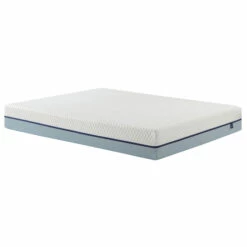 Ensemble Matelas Mémoire De Forme, Sommier Constellation Et Pieds Songe 600 - SOMEO -Doublures De Lit Soldes 2024 songe 600 3 4 droit fond blanc 356