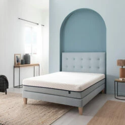 Ensemble Matelas Mémoire De Forme, Sommier Et Pieds Songe 600 - SOMEO 25 Ensemble Matelas Mémoire De Forme, Sommier Et Pieds Songe 600 - SOMEO -Doublures De Lit Soldes 2024 songe 600 ambiance 2