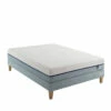 Ensemble Matelas Mémoire De Forme, Sommier Et Pieds Songe 600 - SOMEO -Doublures De Lit Soldes 2024 songe 600 mat som 3 4 fond blanc