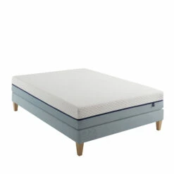 Ensemble Matelas Mémoire De Forme, Sommier Et Pieds Songe 600 - SOMEO