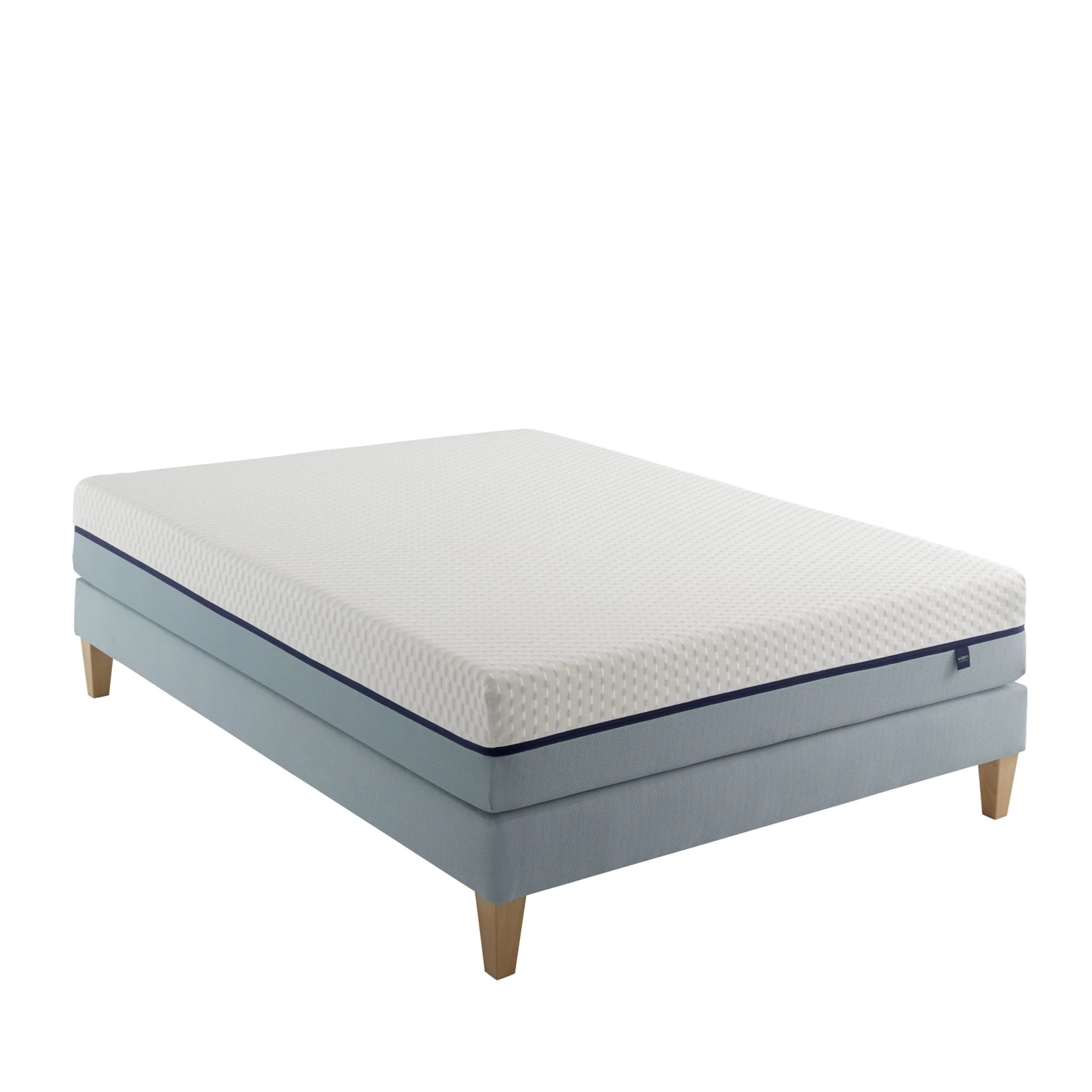 Ensemble Matelas Mémoire De Forme, Sommier Et Pieds Songe 600 - SOMEO 3 Ensemble Matelas Mémoire De Forme, Sommier Et Pieds Songe 600 - SOMEO