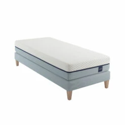 Ensemble Matelas Mémoire De Forme, Sommier Et Pieds Songe 600 - SOMEO 28 Ensemble Matelas Mémoire De Forme, Sommier Et Pieds Songe 600 - SOMEO -Doublures De Lit Soldes 2024 songe 600 mat som 90x200 3 4 fond blanc
