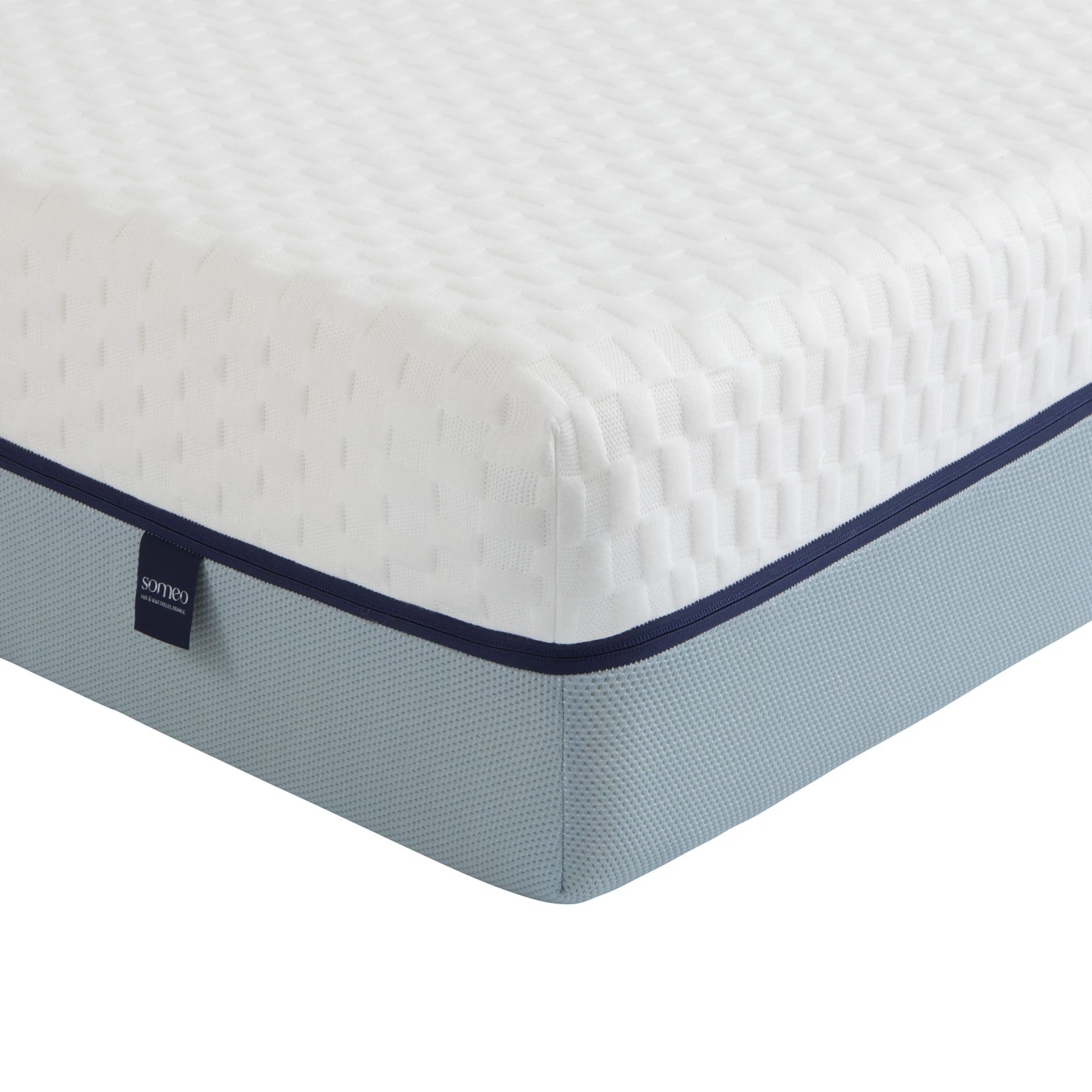 Ensemble Matelas Mémoire De Forme, Sommier, Pieds, Couette Et Oreiller Songe 600 - SOMEO 7 Ensemble Matelas Mémoire De Forme, Sommier, Pieds, Couette Et Oreiller Songe 600 - SOMEO – Image 5