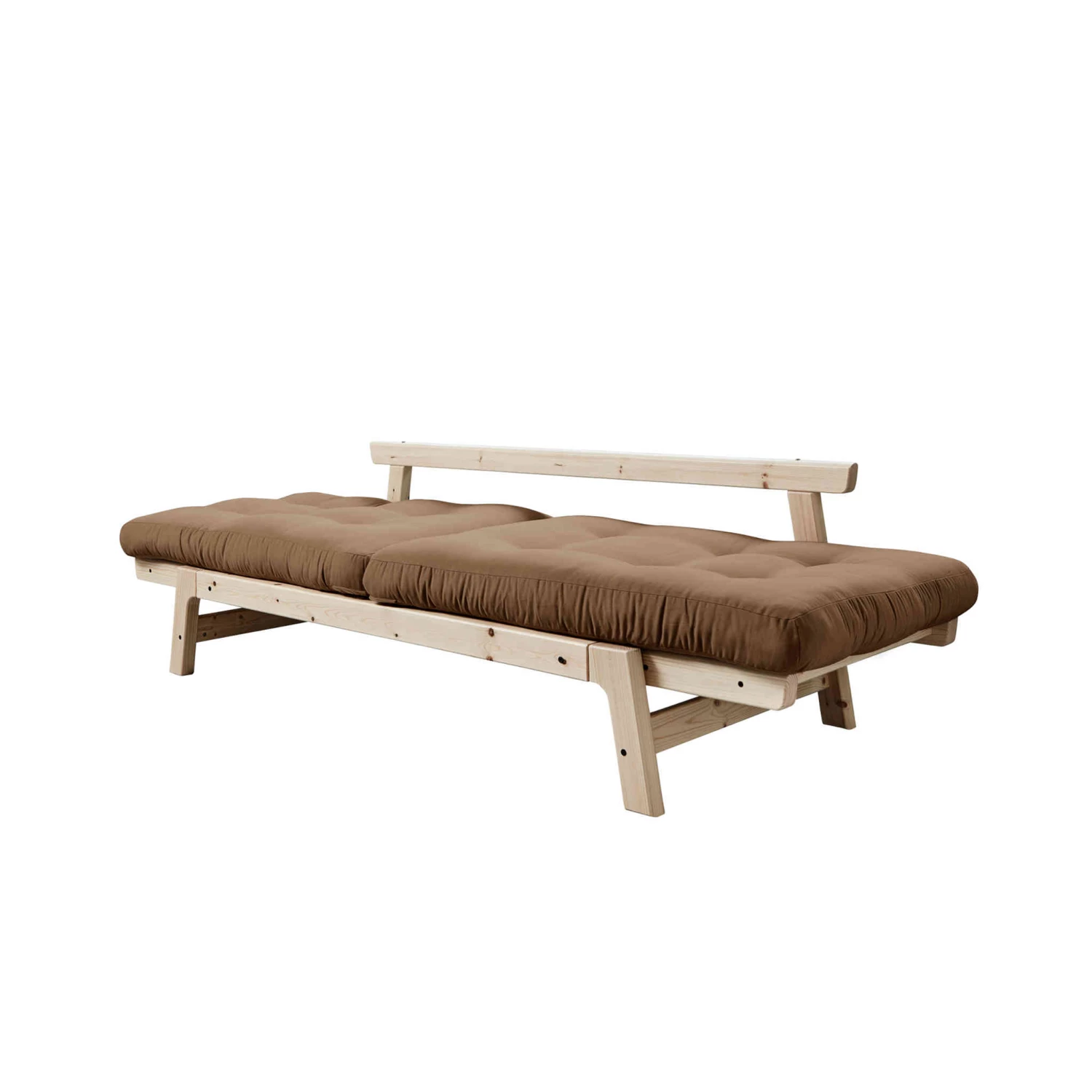 Banquette Ajustable STEP En Pin Massif Naturel Matelas Inclus 2x70x100 6 Banquette Ajustable STEP En Pin Massif Naturel Matelas Inclus 2x70x100 – Image 4