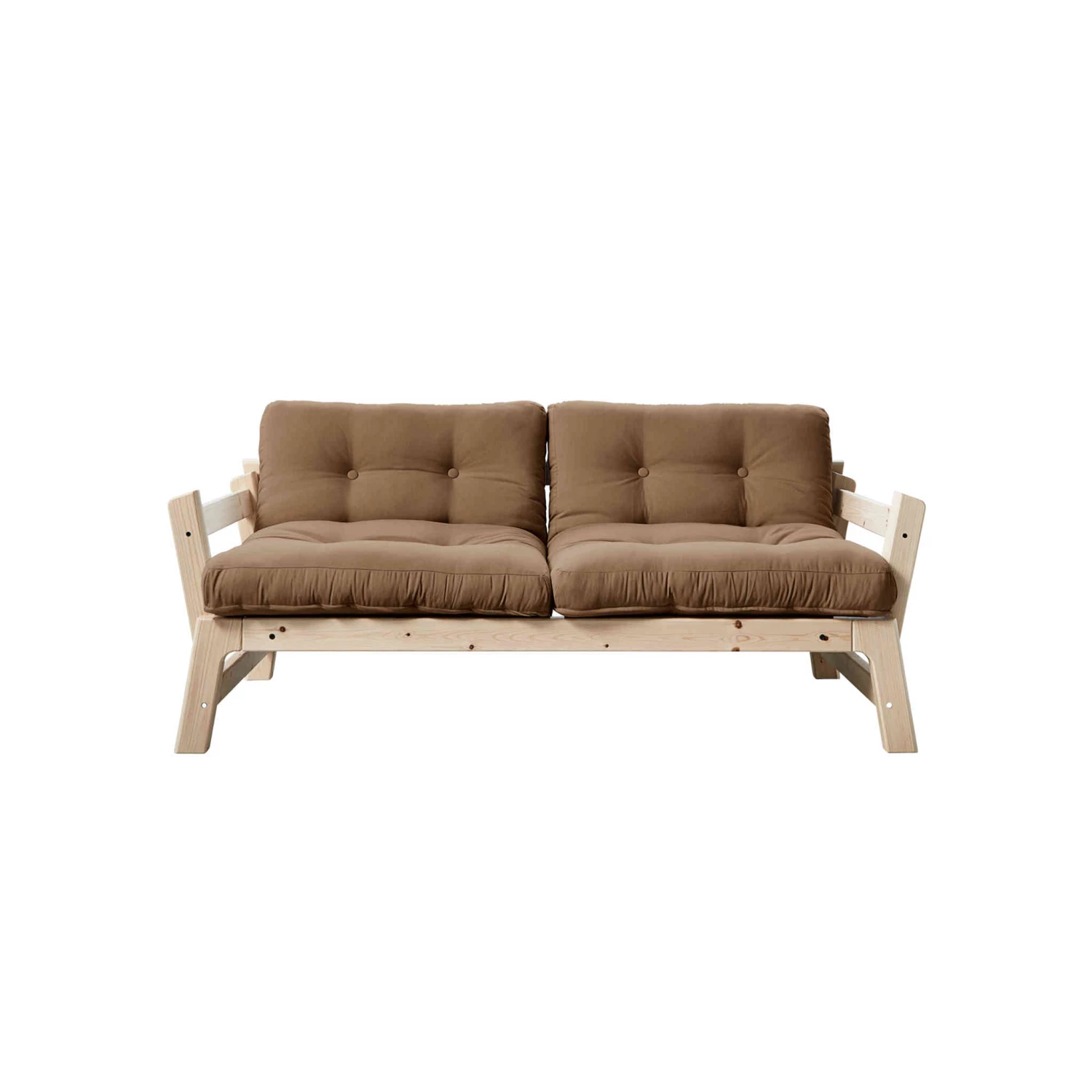 Banquette Ajustable STEP En Pin Massif Naturel Matelas Inclus 2x70x100 4 Banquette Ajustable STEP En Pin Massif Naturel Matelas Inclus 2x70x100 – Image 2