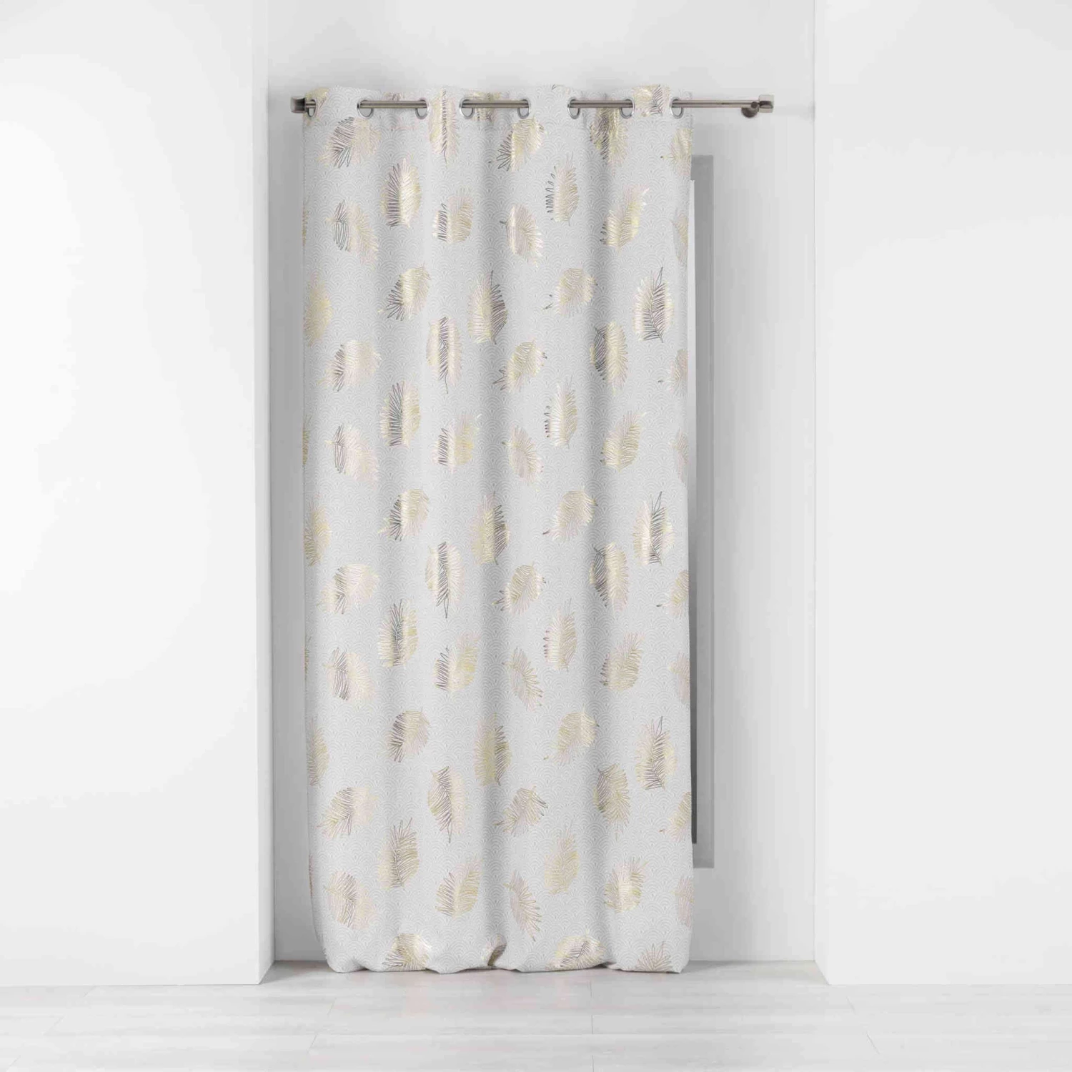 Rideau à œillets Sunny Gold 140x260 Cm 3 Rideau à œillets Sunny Gold 140x260 Cm