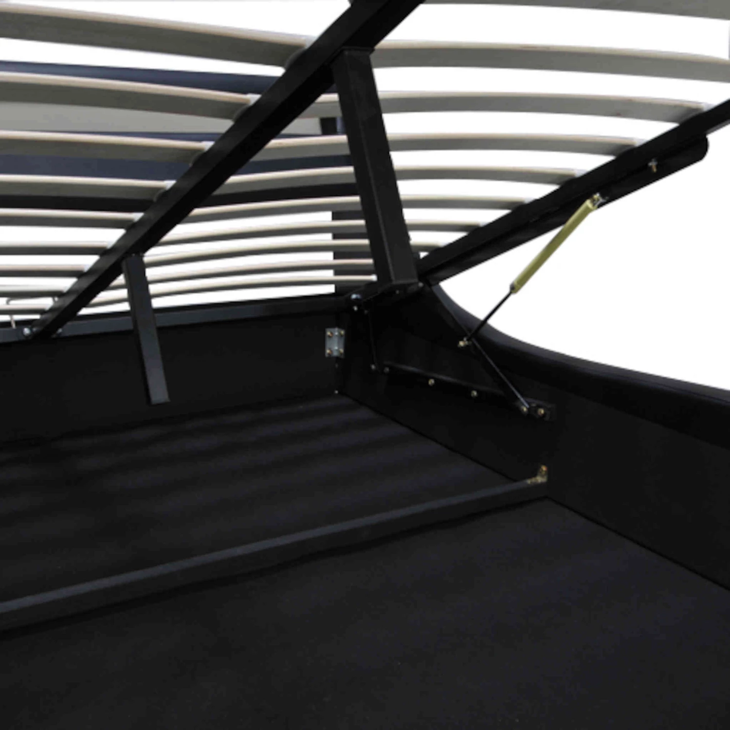 Lit Coffre Avec éclairages LED Intégrés Noir + Sommier - LT14023 5 Lit Coffre Avec éclairages LED Intégrés Noir + Sommier - LT14023 – Image 3