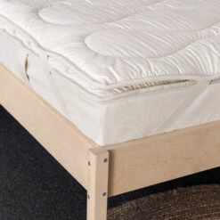 Surmatelas Laine Vierge 900g 8 Surmatelas Laine Vierge 900g -Doublures De Lit Soldes 2024 surmatelas hana ambiance