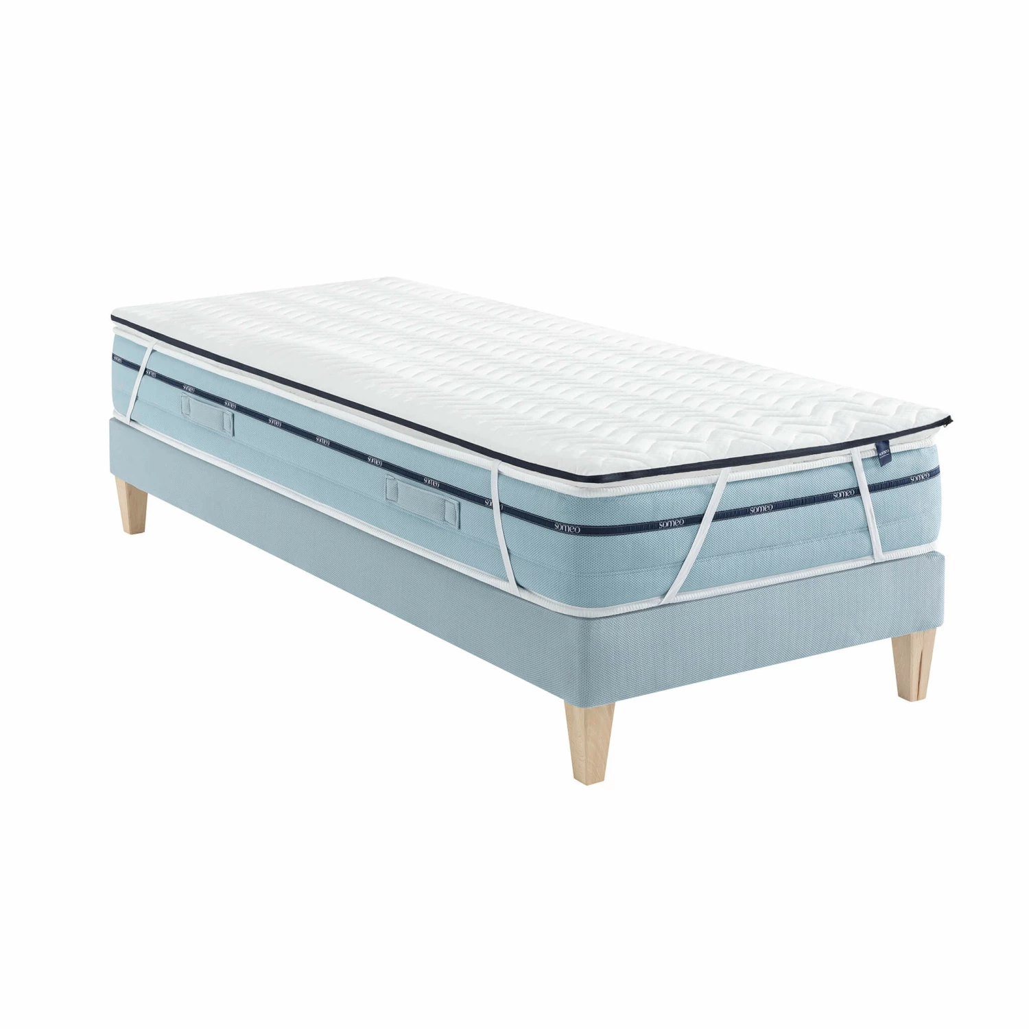 Surmatelas Mémoire De Forme 5 Cm Songe - SOMEO 6 Surmatelas Mémoire De Forme 5 Cm Songe - SOMEO – Image 4