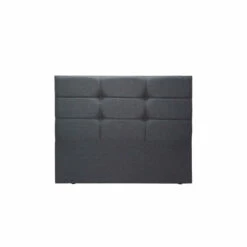 Tête De Lit Déco Cozy Chiné Anthracite - Merinos 10 Tête De Lit Déco Cozy Chiné Anthracite - Merinos -Doublures De Lit Soldes 2024 t te de lit cozy anthracite