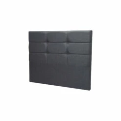 Tête De Lit Déco Cozy Chiné Anthracite - Merinos