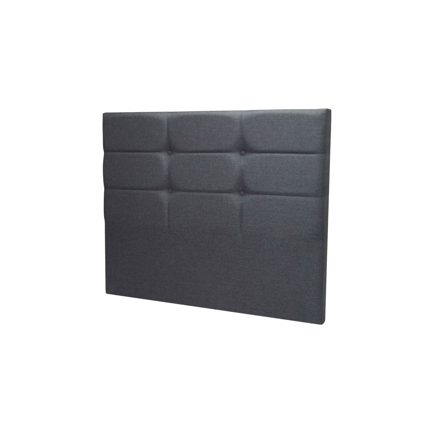 Tête De Lit Déco Cozy Chiné Anthracite - Merinos 3 Tête De Lit Déco Cozy Chiné Anthracite - Merinos