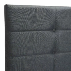 Tête De Lit Déco Cozy Chiné Anthracite - Merinos 11 Tête De Lit Déco Cozy Chiné Anthracite - Merinos -Doublures De Lit Soldes 2024 t te de lit cozy anthracite zoom