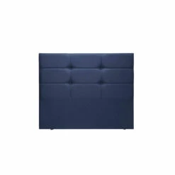 Tête De Lit Déco Cozy Chiné Bleu Nuit - Merinos 10 Tête De Lit Déco Cozy Chiné Bleu Nuit - Merinos -Doublures De Lit Soldes 2024 t te de lit cozy bleu nuit