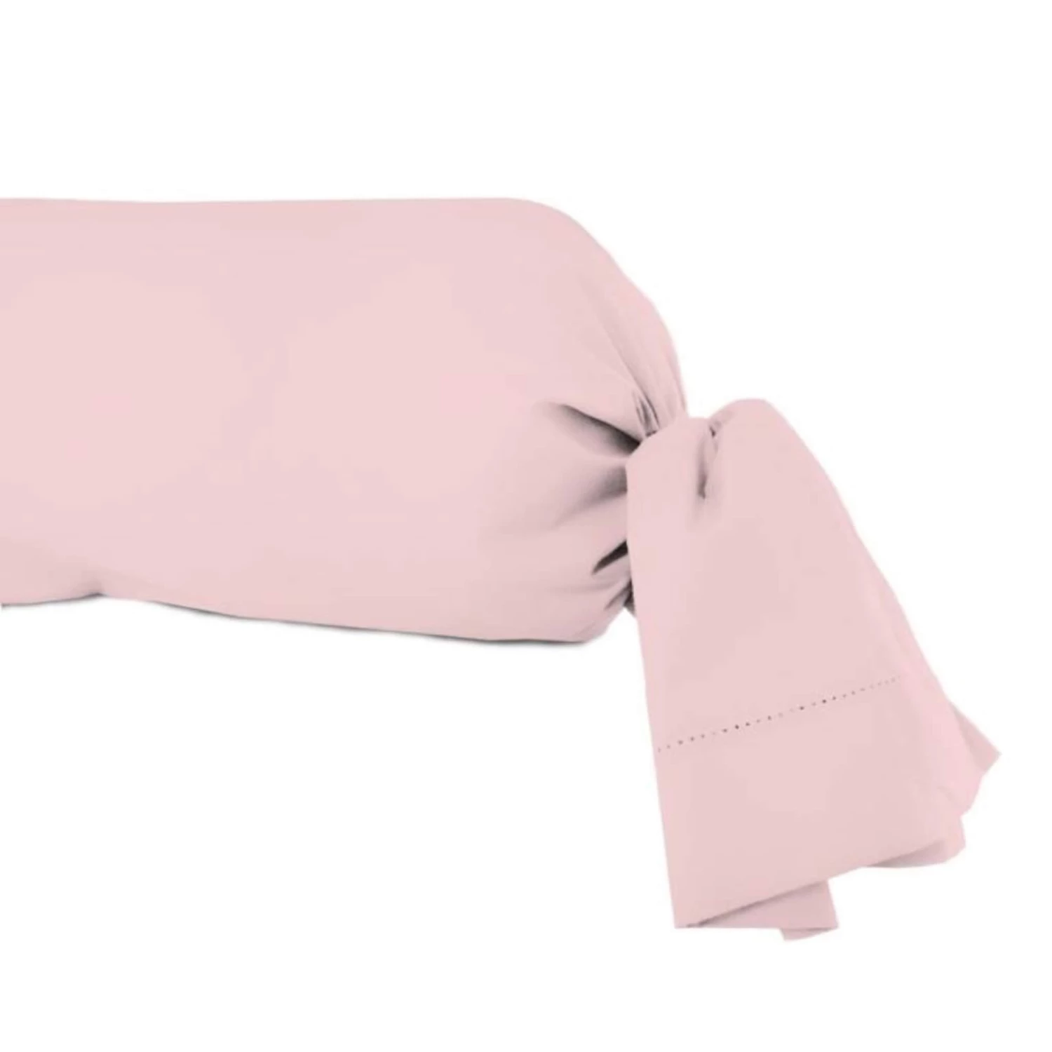 Taie De Traversin Percale Rose 3 Taie De Traversin Percale Rose