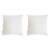 Lot De 2 Taies D'oreillers Double Gaze De Coton Blanc 2 Lot De 2 Taies D'oreillers Double Gaze De Coton Blanc -Doublures De Lit Soldes 2024 taie oreiller blanc fond blanc 1 1 1