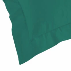 Taie D'oreiller Biolina En Coton Biologique 30 Taie D'oreiller Biolina En Coton Biologique -Doublures De Lit Soldes 2024 taie oreiller carre biolina emeraude fond blanc 1 1