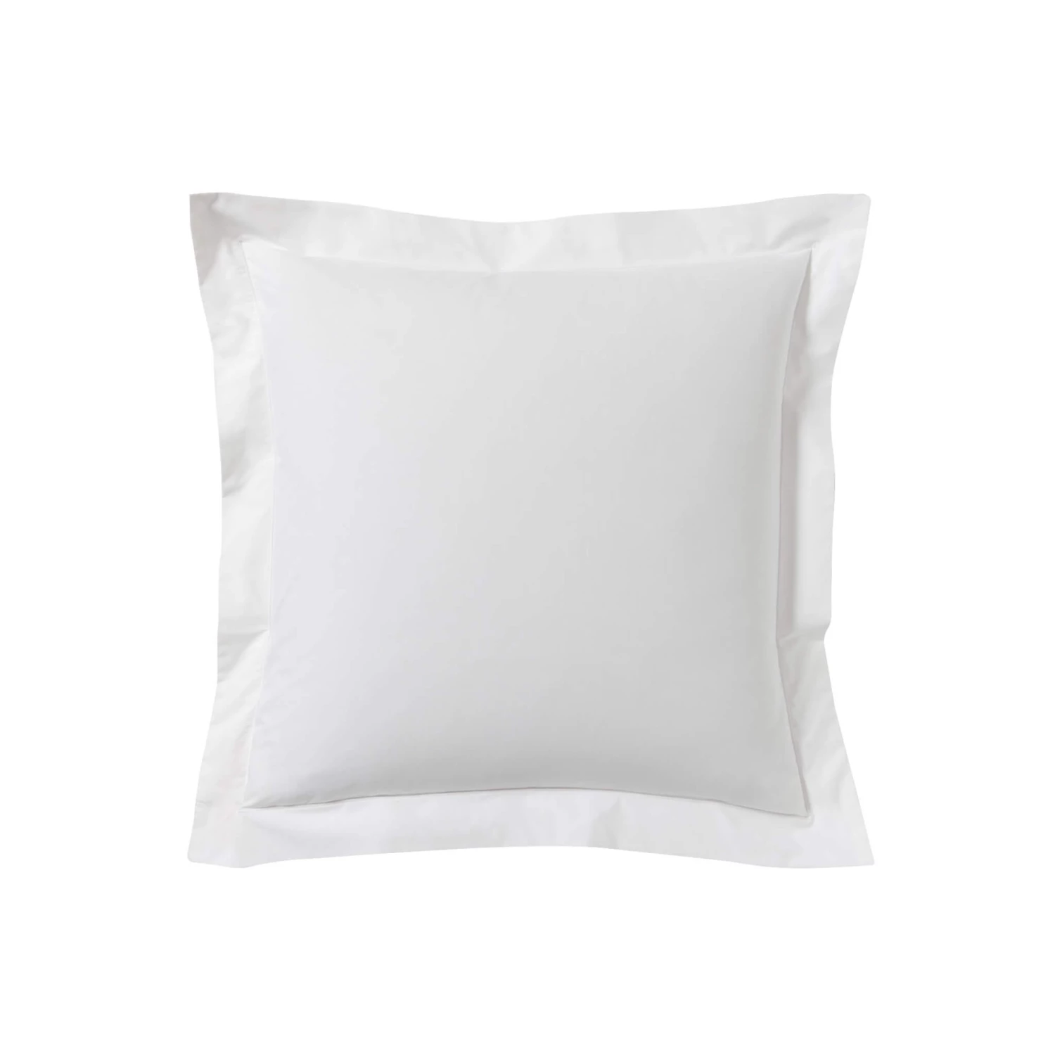 Lot De 2 Taies D'oreillers Blanc 100% Coton Biologique 4 Lot De 2 Taies D'oreillers Blanc 100% Coton Biologique – Image 2