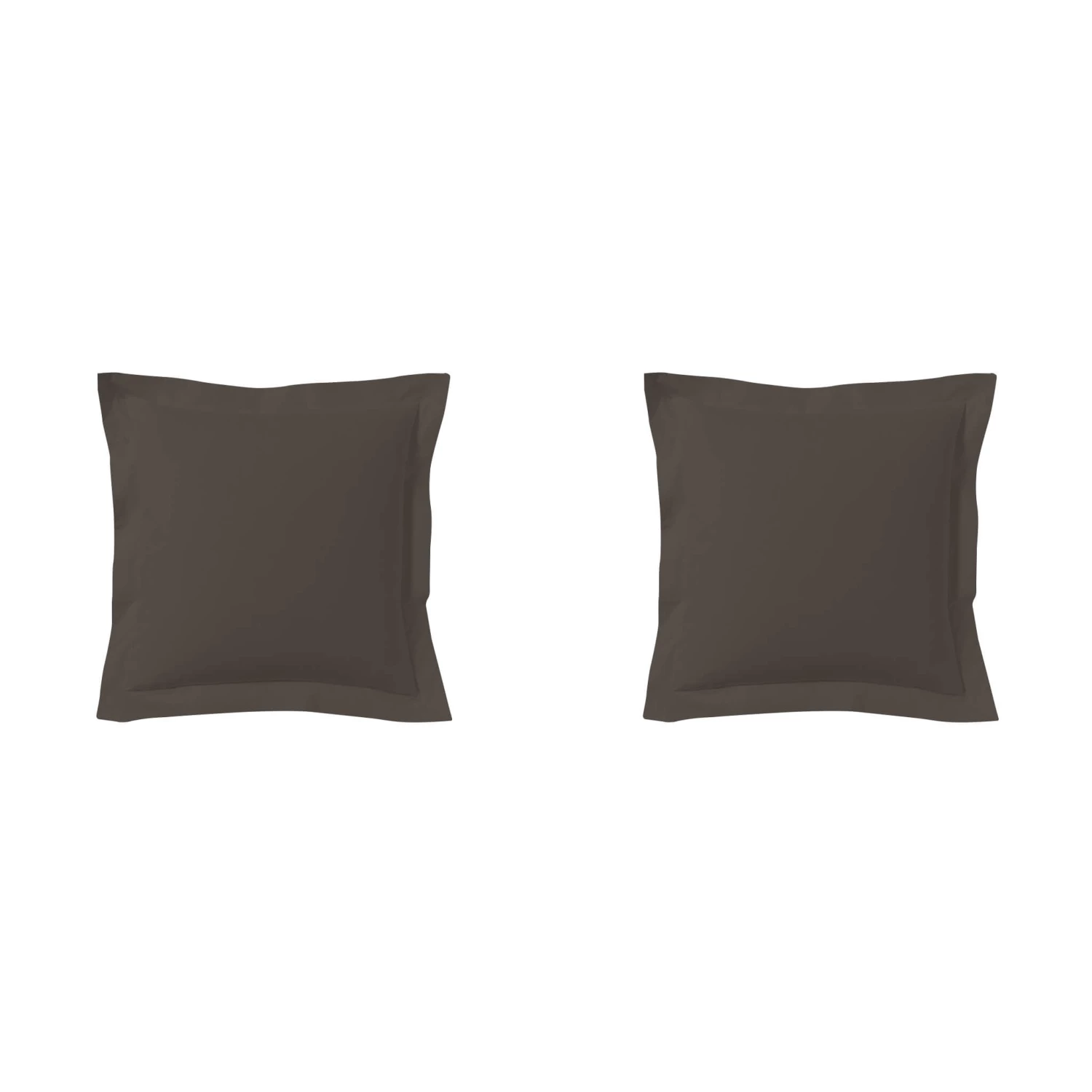 Lot De 2 Taies D'oreillers Zinc 100% Coton 3 Lot De 2 Taies D'oreillers Zinc 100% Coton