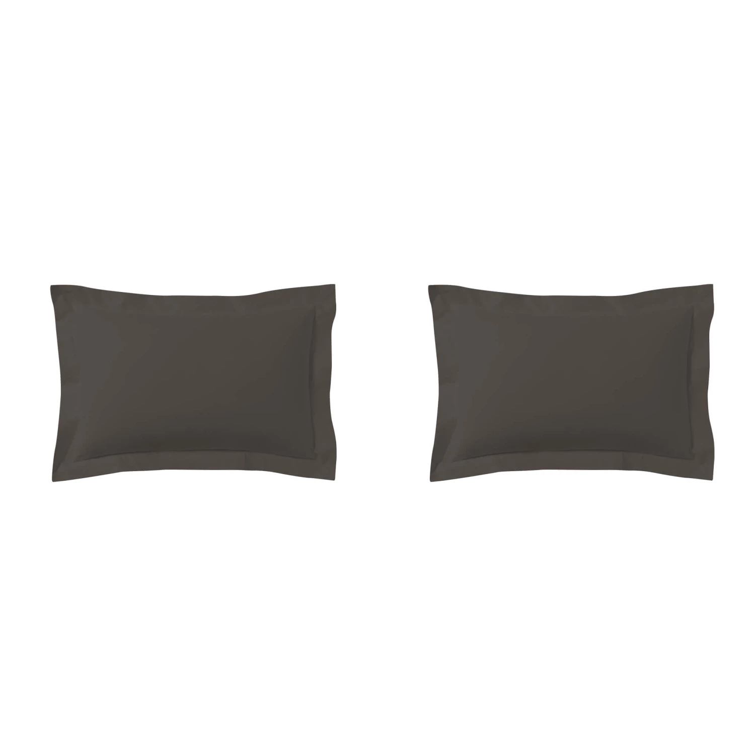 Lot De 2 Taies D'oreillers Zinc 100% Coton 6 Lot De 2 Taies D'oreillers Zinc 100% Coton – Image 4