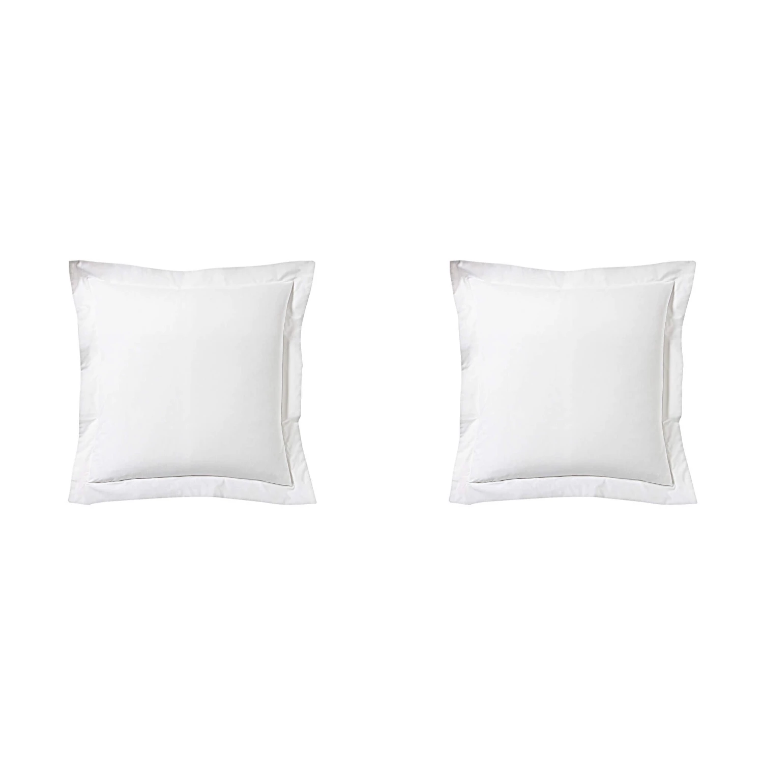 Lot De 2 Taies D'oreiller Blanc 100% Lin 3 Lot De 2 Taies D'oreiller Blanc 100% Lin