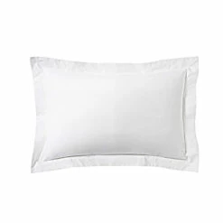 Lot De 2 Taies D'oreiller Blanc 100% Lin 10 Lot De 2 Taies D'oreiller Blanc 100% Lin -Doublures De Lit Soldes 2024 taie oreiller lin blanc fond blanc 4