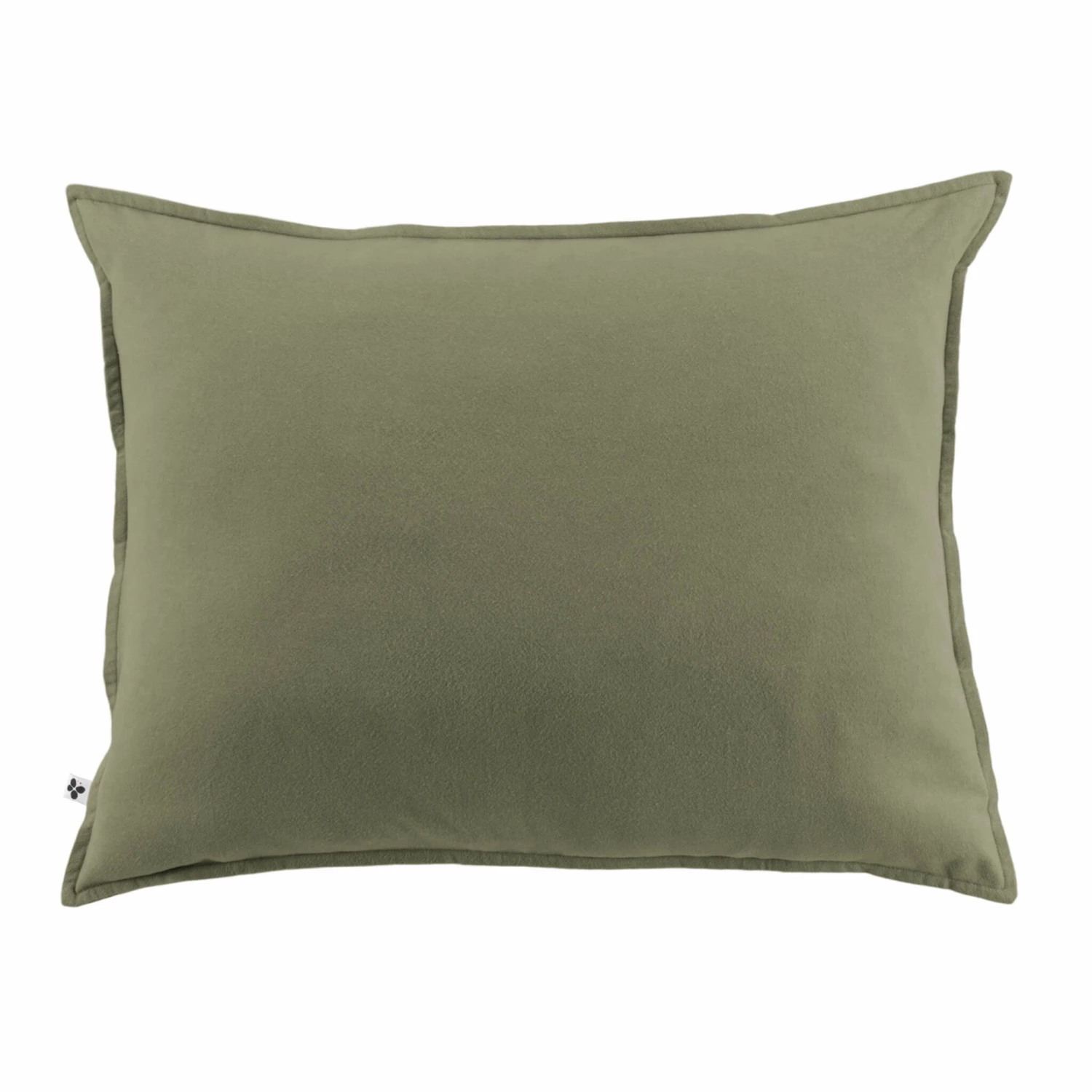 Taie D'oreiller Flanelle Kaki 4 Taie D'oreiller Flanelle Kaki – Image 2