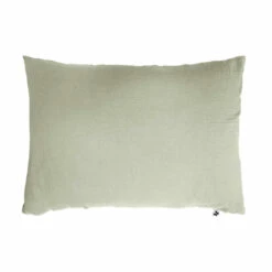 Taie D'oreiller Double Gaze De Coton Vert D'eau 7 Taie D'oreiller Double Gaze De Coton Vert D'eau -Doublures De Lit Soldes 2024 taie oreiller vert deau fond blanc 2