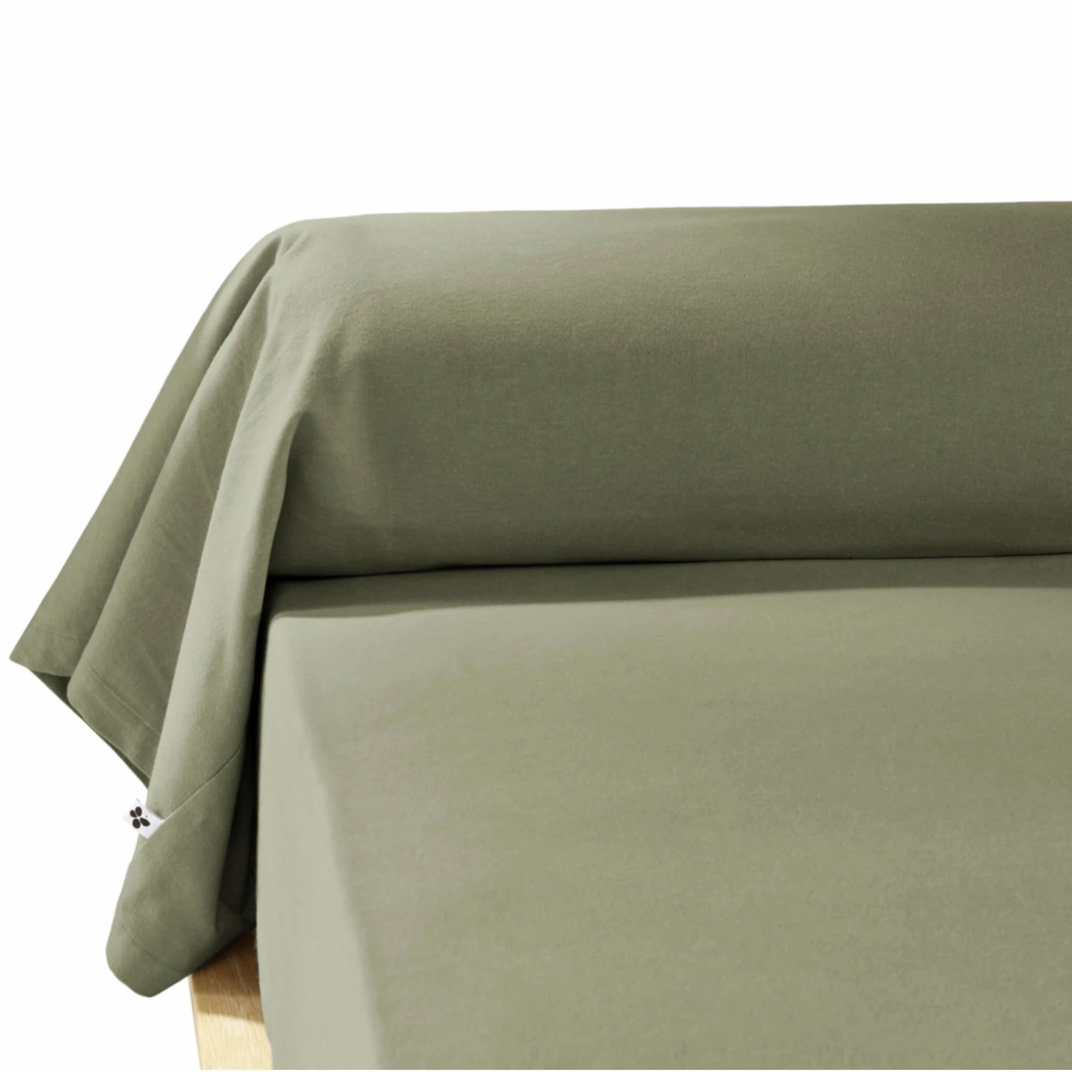 Taie De Traversin Flanelle Kaki 85x185 3 Taie De Traversin Flanelle Kaki 85x185
