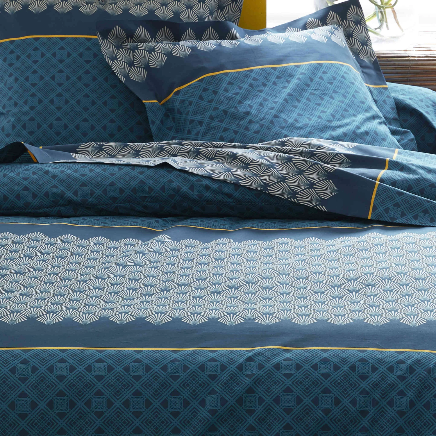 Parure De Lit Talisman Paon Tradilinge 4 Parure De Lit Talisman Paon Tradilinge – Image 2