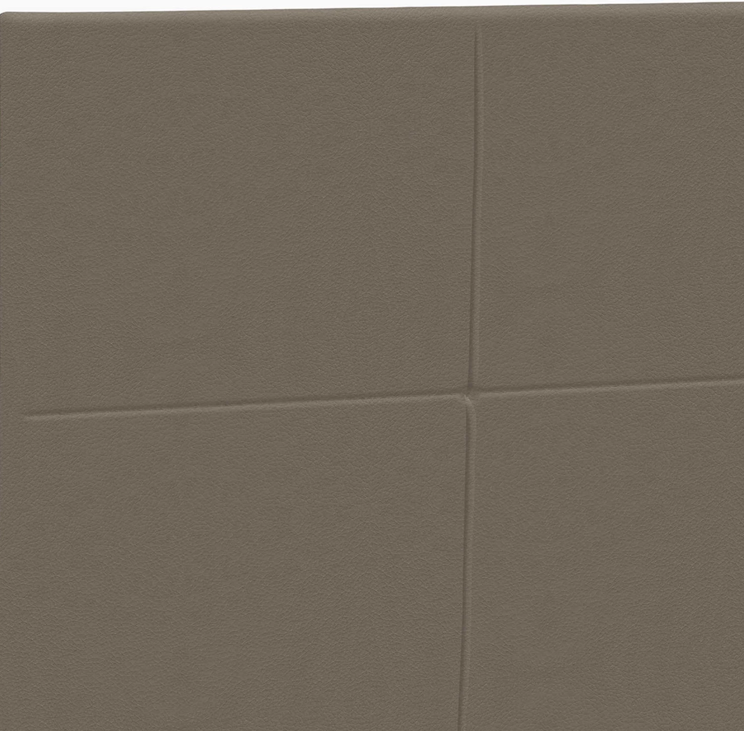 Tête De Lit Déco Carré Chic Simili Cuir Cappuccino - Epeda 4 Tête De Lit Déco Carré Chic Simili Cuir Cappuccino - Epeda – Image 2