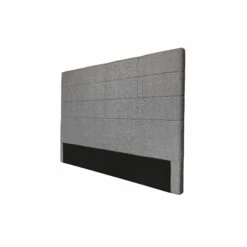 Tête De Lit Déco Aspect Quadrillé Gris 11 Tête De Lit Déco Aspect Quadrillé Gris -Doublures De Lit Soldes 2024 tete de lit aspect quadrillee gris 3 4 fond blanc