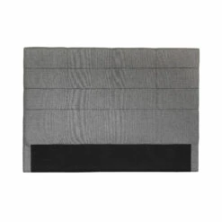 Tête De Lit Déco Aspect Quadrillé Gris