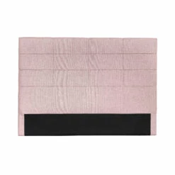 Tête De Lit Déco Aspect Quadrillé Vieux Rose