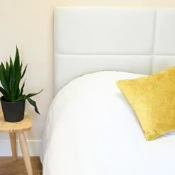 Tête De Lit OPORTO Grise - Terre De Nuit -Doublures De Lit Soldes 2024 tete de lit oporto ambiance