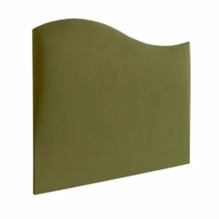 Tête De Lit Forme Vague Vert Mousse - Someo