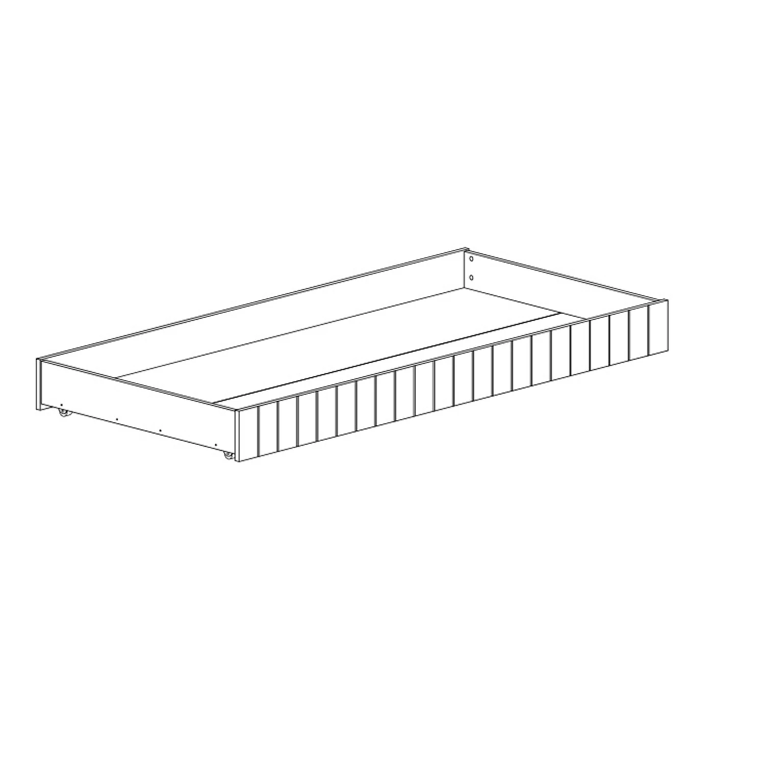 Tiroir De Lit Enfant 90x200 TL2002 4 Tiroir De Lit Enfant 90x200 TL2002 – Image 2